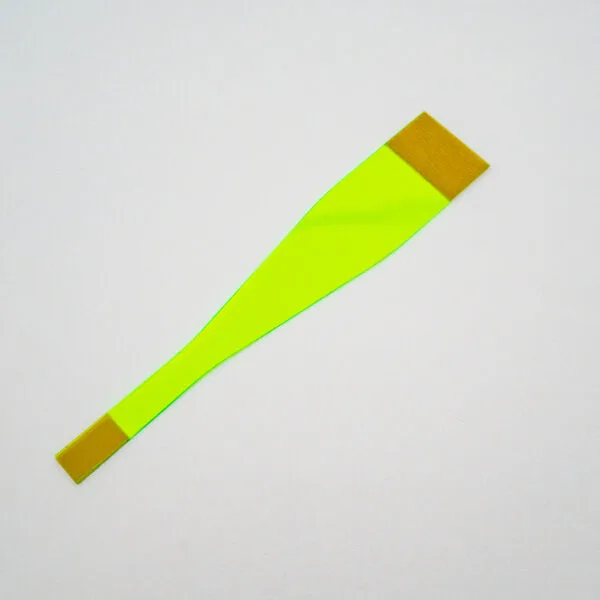 Kiwaki do wobblerów z taśmą klejącą przeźroczystą FLUO 035/160, opakowanie 100 szt.